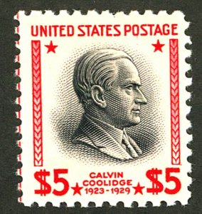 U.S. #834 MINT OG LH