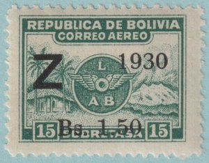 BOLIVIA C24 AIRMAIL MINT HINGED OG * NO FAULTS EXTRA FINE! EQF