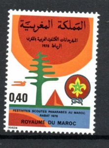 1978 - Morocco - Pan-Arab Scout Festival, Rabat- Tree - Bird- Compl.set 1v.MNH** 