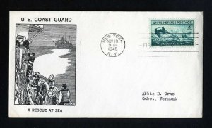 # 936 First Day Cover addressed with McIntyre cachet dated 11-10-1945
