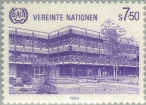 United Nations Vienna 1985 MNH Stamps Scott 48 School Education Architecture