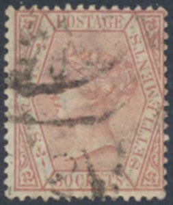 Straits Settlements    SC# 55 Used  see details & scans
