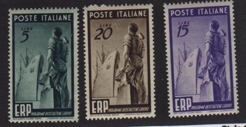 Italy #515-17 Mint VF NH