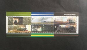 GB 2004 Classic Locomotives. Mint Mini sheet. MS2423