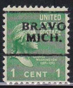 Precancel - Bravo, MI PSS# 701