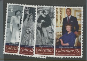 Gibraltar #1067-1070 Mint (NH) Single (Complete Set)