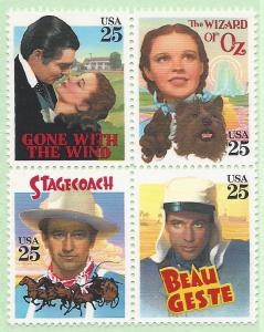 US #2445a, MNH, Blk/4