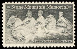 1408 Stone Mountain F-VF MNH single