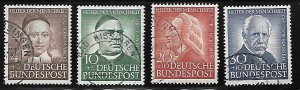 Germany - Semi-Postal - Scott #B334-337 - F- VF - Used