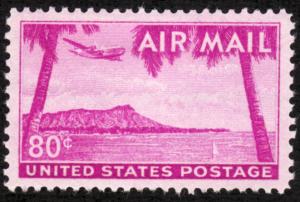 US #C46 MINT VERY FINE - EXTRA FINE, HINGED.