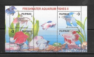 FISH - PHILIPPINES #2256  MNH