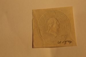 US U159 CUT SQUARE UNUSED
