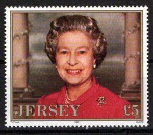 Jersey 747 MNH Queen Elizabeth II 70th Birthday ZAYIX 0524S0069