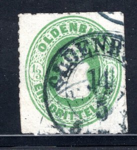 Oldenburg #16, Used  VF.  CV $190.00   ...  4770015