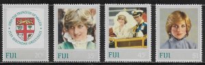 Fiji Scott #'s 470 - 473 MNH