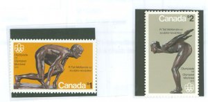 Canada #656-657 Mint (NH) Single (Complete Set)