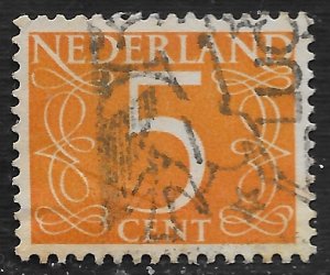 Netherlands #341 5c Numeral of Value