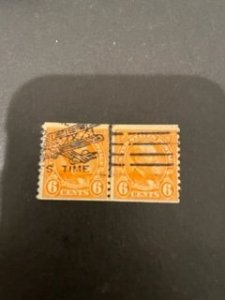 Us sc 723 u pair fancy cancel