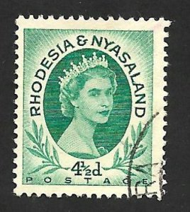 Rhodesia & Nyasaland 1954 - U - Scott #146