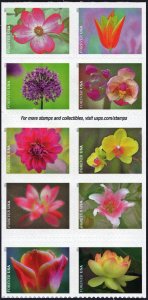 SC#5558-67 (55¢) Garden Beauty Block of Ten (2021) SA