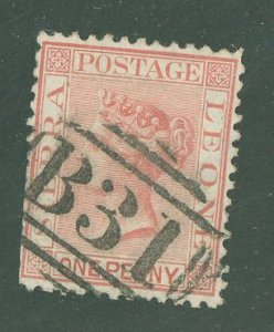 Sierra Leone #12 Used Single