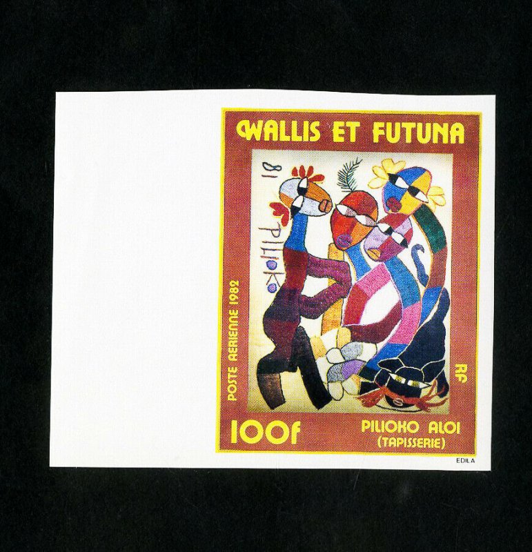 Wallis Et Futuna Stamps # C112 XF Imperf Pair OG NH