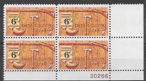 United States #1356  MNH  Daniel Boone  Rifle. Hatchet. Knife