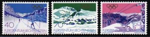 Liechtenstein # 678 - 680 MNH