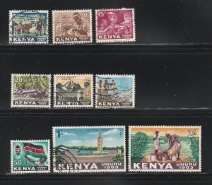 Kenya 1-7, 9, 11 U Various