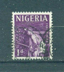 Nigeria sc# 102 (2) used cat value $.25