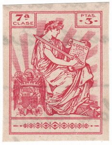 (I.B) Spain Revenue : Duty Stamp 3Pts