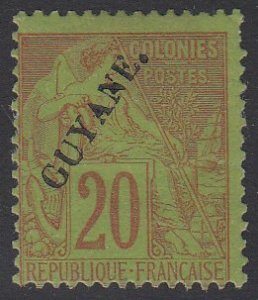 French Guiana 24 MH CV $55.00
