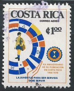 Costa Rica #C652 1col 20-30 Club Emblem