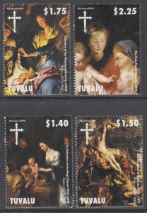 Tuvalu 1310-1313 Christmas MNH VF