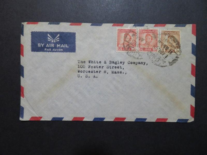 Iraq 1953 Commercial Cover to USA (VIII) - Z8610