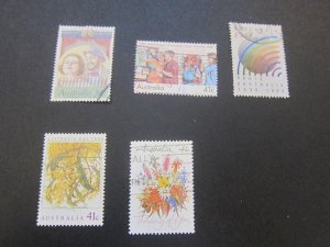 Australia 1989 Sc 1142,53,62,63,64 FU