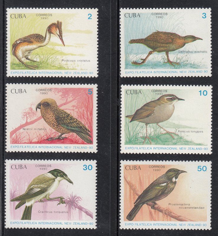 Cuba Scott #3241-3246 MNH