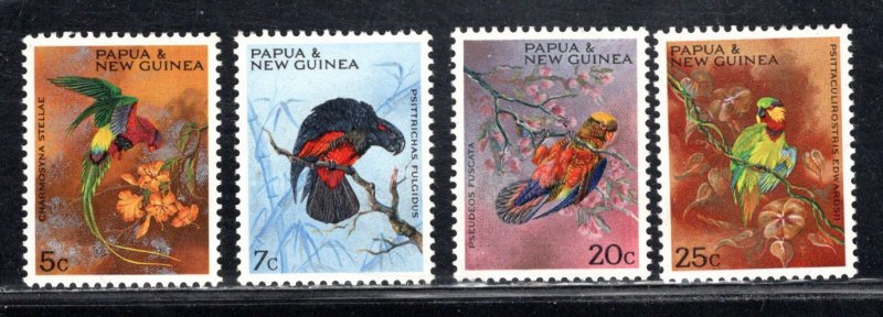 PAPUA NEW GUINEA SC# 249-52 FVF/MNH