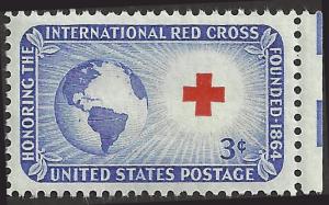 # 1016 MINT NEVER HINGED RED CROSS