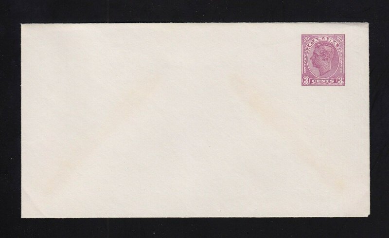 CANADA: Webb #EN63b Mint Envelope, VICTORY BOND Watermark