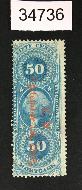 US STAMPS # R59c REVENUE USED LOT #34736