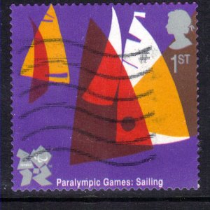 GB 2011 QE2 1st Olympic & Paralympic Games Sailing SG 3206 Self Adhes (C1328)