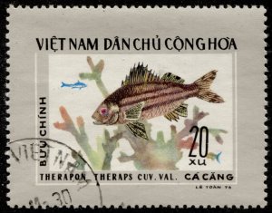 North Vietnam #832 Fish Issue Used