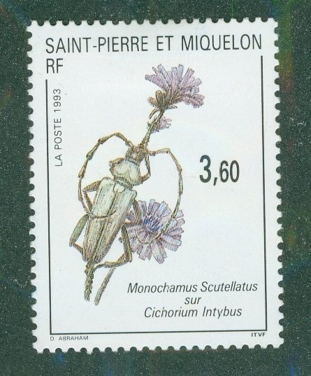 St Pierre & Miquelon 588 MH BIN $1.75