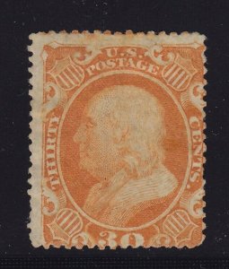 38  scarce unused ( mint regum ) with nice color cv $ 800 ! see pic !