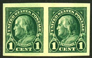 U.S. #575 MINT PAIR OG NH