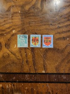 Stamps France #283-5 NH