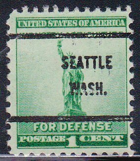 Precancel - Seattle, WA PSS 899-61 - Bureau Issue