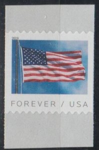 #5343, Single,  Flag/Vert. - Blue background  MNH. (Forever)