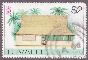 Tuvalu 36 USED 1976 Living House